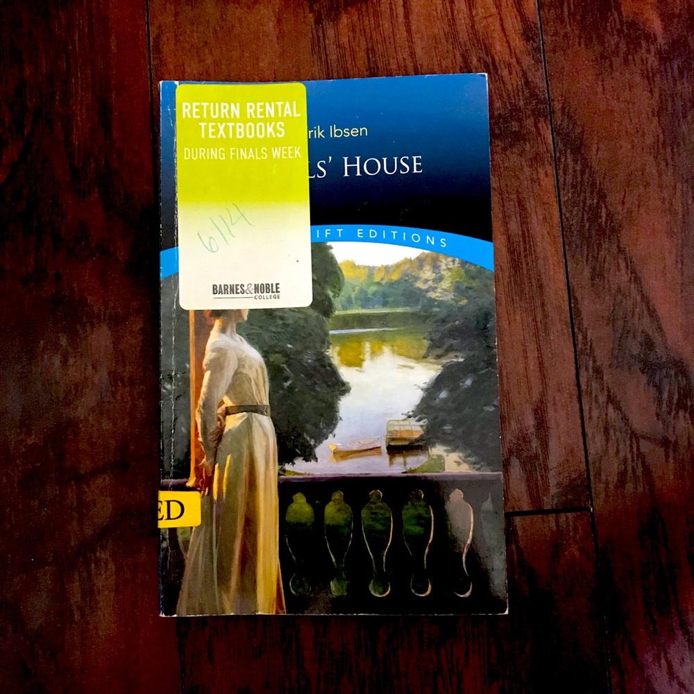 “A Doll’s House” play book